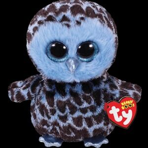 Ty Beanie Boo Yago Owl Plush 6”